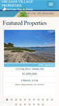 Mobile Screenshot of orleansvillageproperties.com